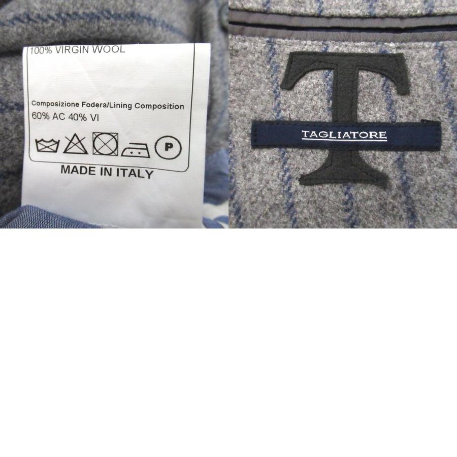 TAGLIATORE（タリアトーレ） 美品 ピンストライプ フランネルウール