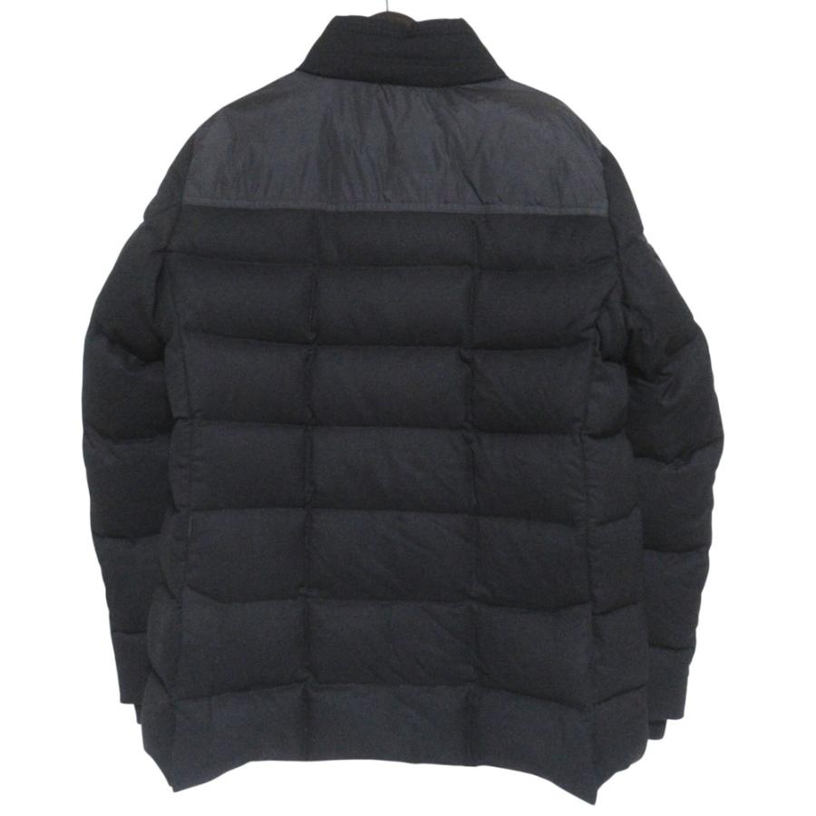 MONCLER（モンクレール） 美品 BOURVIL ウール ナイロン切替 ダウン