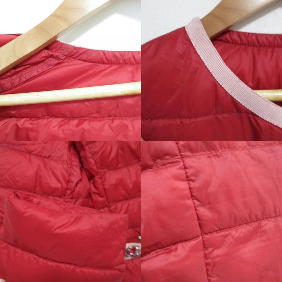 MONCLER（モンクレール） 良品 CRISTALLINE ビジュー装飾 ノーカラー 