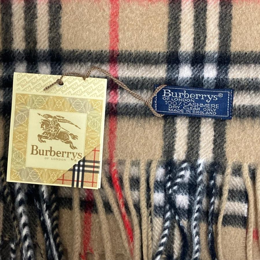 BURBERRY（バーバリー） 未使用 ノバチェック柄 カシミヤ100