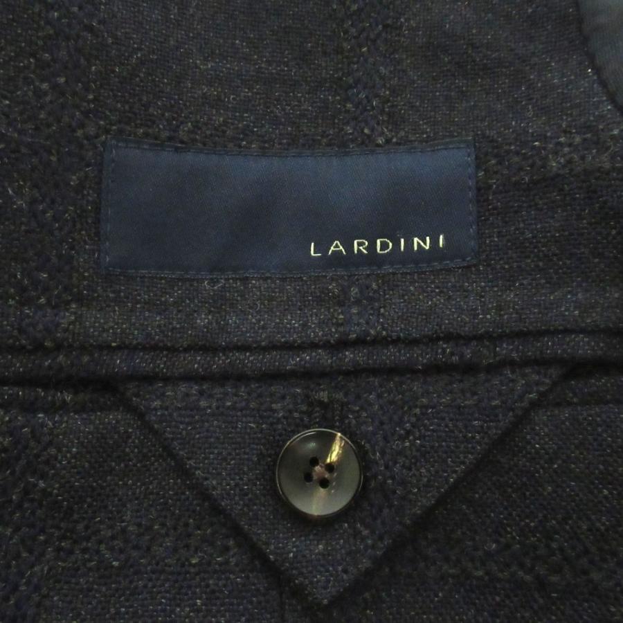 LARDINI（ラルディーニ） 美品 ウインドウペンチェック柄 段返り3B