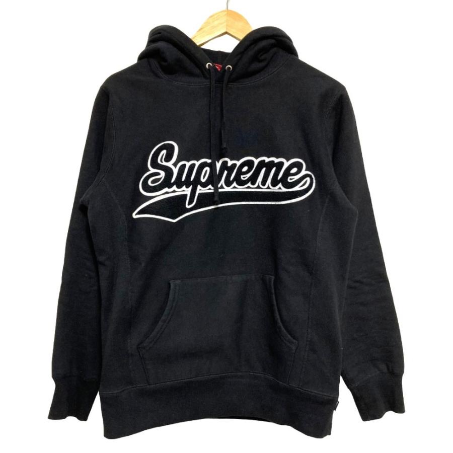 Supreme（シュプリーム） 美品 Chenille Script Hooded Sweatshirt 
