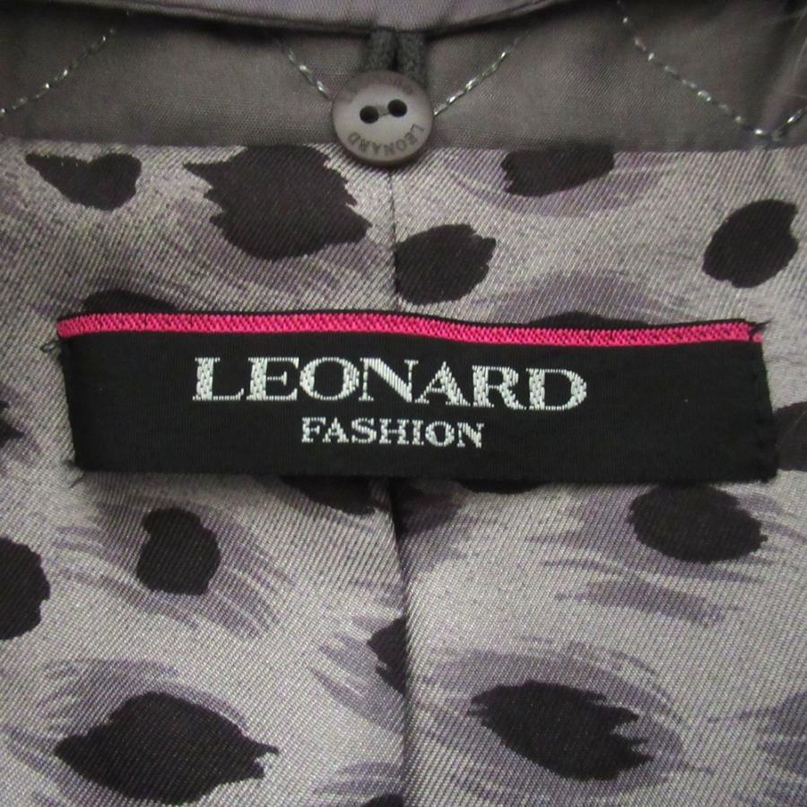 LEONARD FASHION 美品 レオナールファッション フォックスファーカラー 