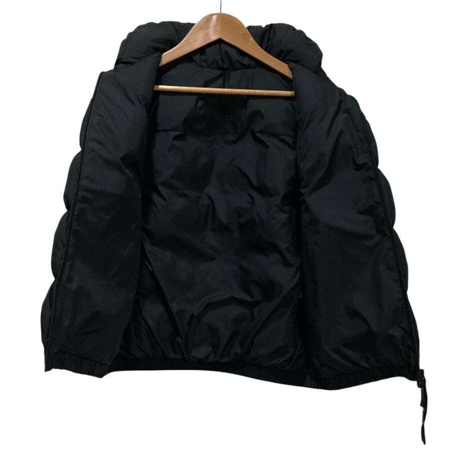 美品 24AW MONCLER モンクレール APRIATE VEST ハイネックダウンベスト J20931A00026 サイズ0 ブラック レディース 古着 中古の画像