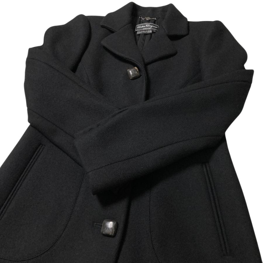 美品 Salvatore Ferragamo サルヴァトーレフェラガモ ウールカシミヤ 