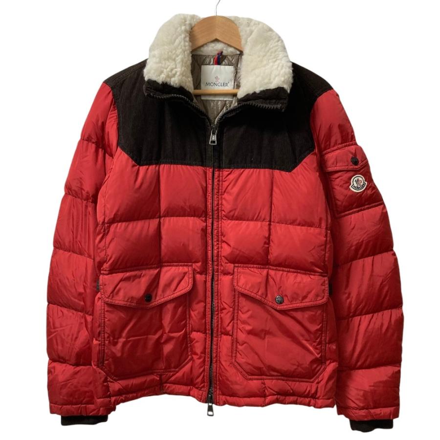MONCLER（モンクレール） 美品 BIALSE ムートンカラー ヨーク切替 