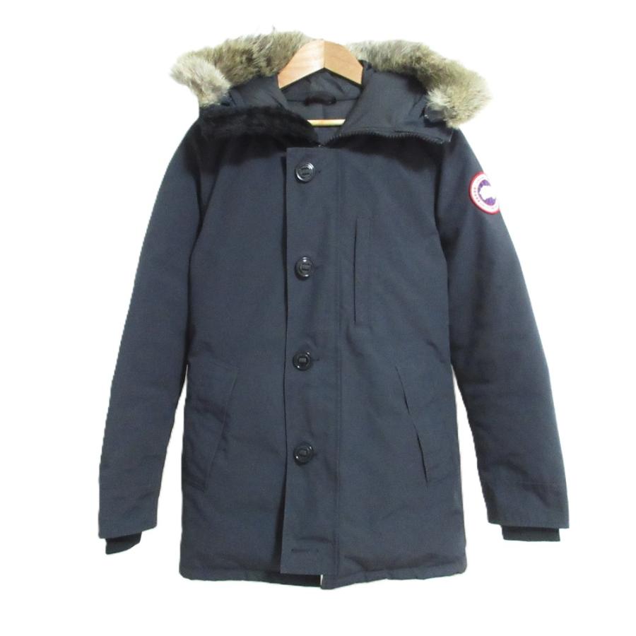 良品   カナダグース JASPER PARKA ジャスパーパーカ ダウンコート 3438JM XSサイズ ブラック メンズ 古着 中古 USED CANADA GOOSE（カナダグース） 良品 JASPER PARKA ジャスパーパーカ