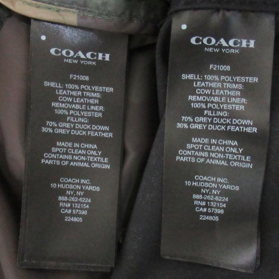COACH（コーチ） 美品 カモフラ柄 ダウンインナー付き 3way N-3B