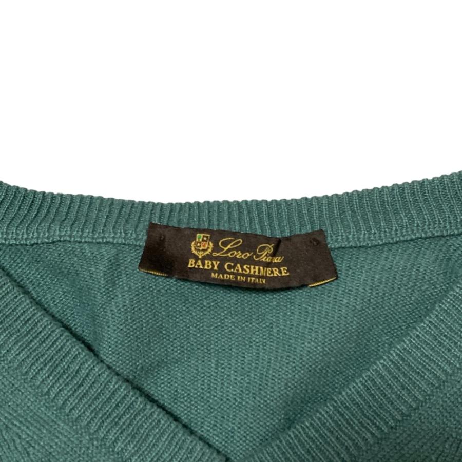 Loro Piana（ロロピアーナ） 良品 ベビーカシミヤ100％ Vネック ニット