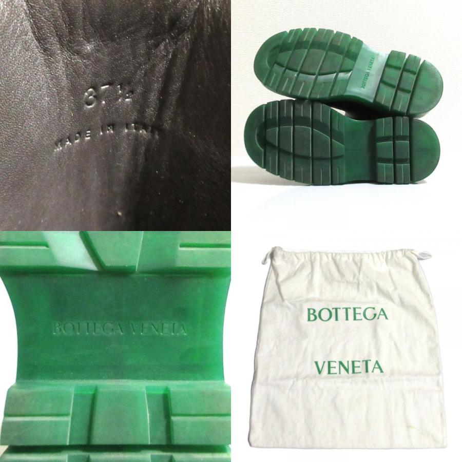 良品 BOTTEGA VENETA ボッテガヴェネタ ザ・タイヤ レザー サイドゴア 