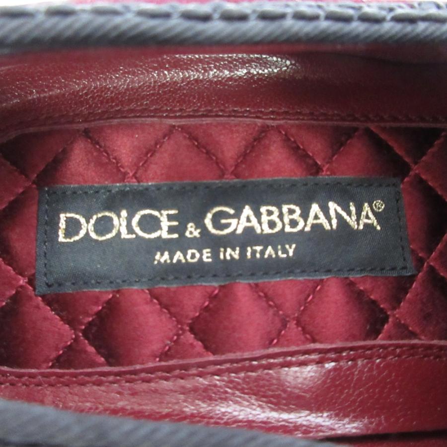 DOLCE&GABBANA（ドルチェ & ガッバーナ） 美品 ベロア ローファー
