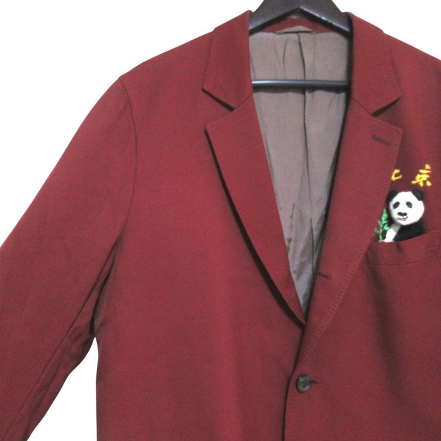 美品 doublet ダブレット PUPPET ANIMAL EMBROIDERY JACKET パンダ