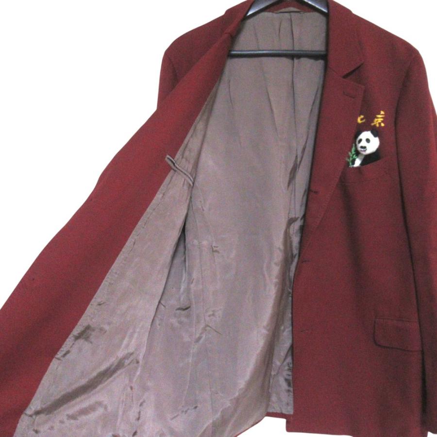 美品 doublet ダブレット PUPPET ANIMAL EMBROIDERY JACKET パンダ