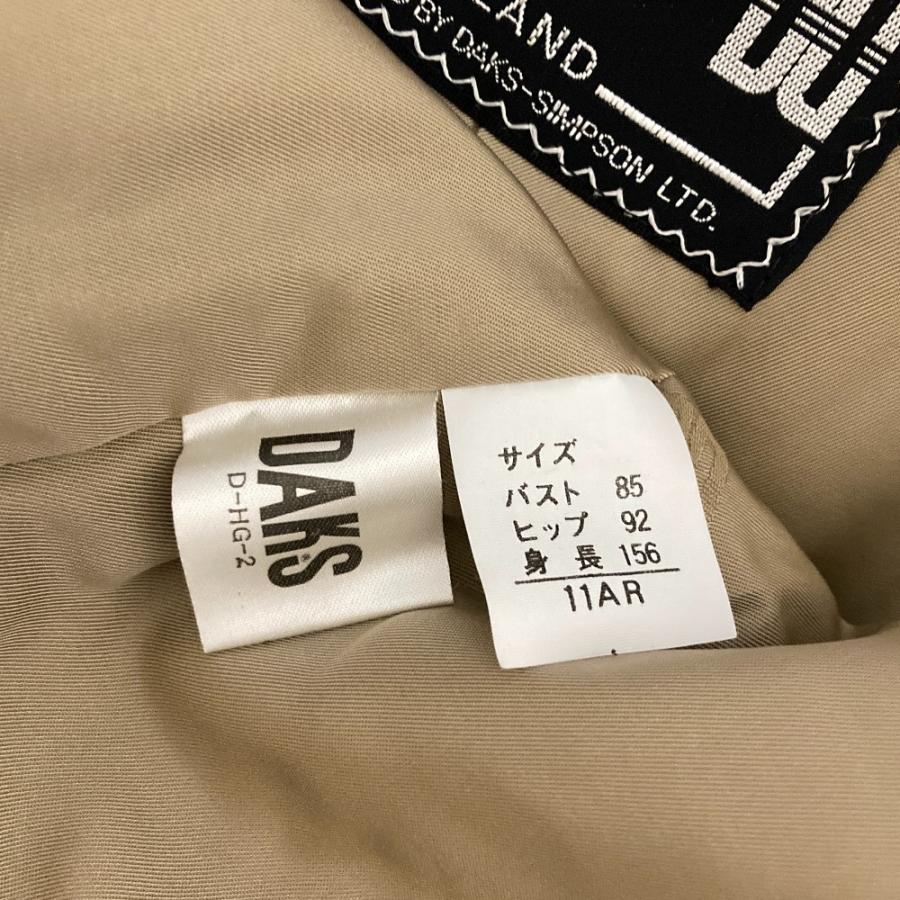 DAKS（ダックス） 美品 カシミヤ100％ ステンカラーコート 11AR