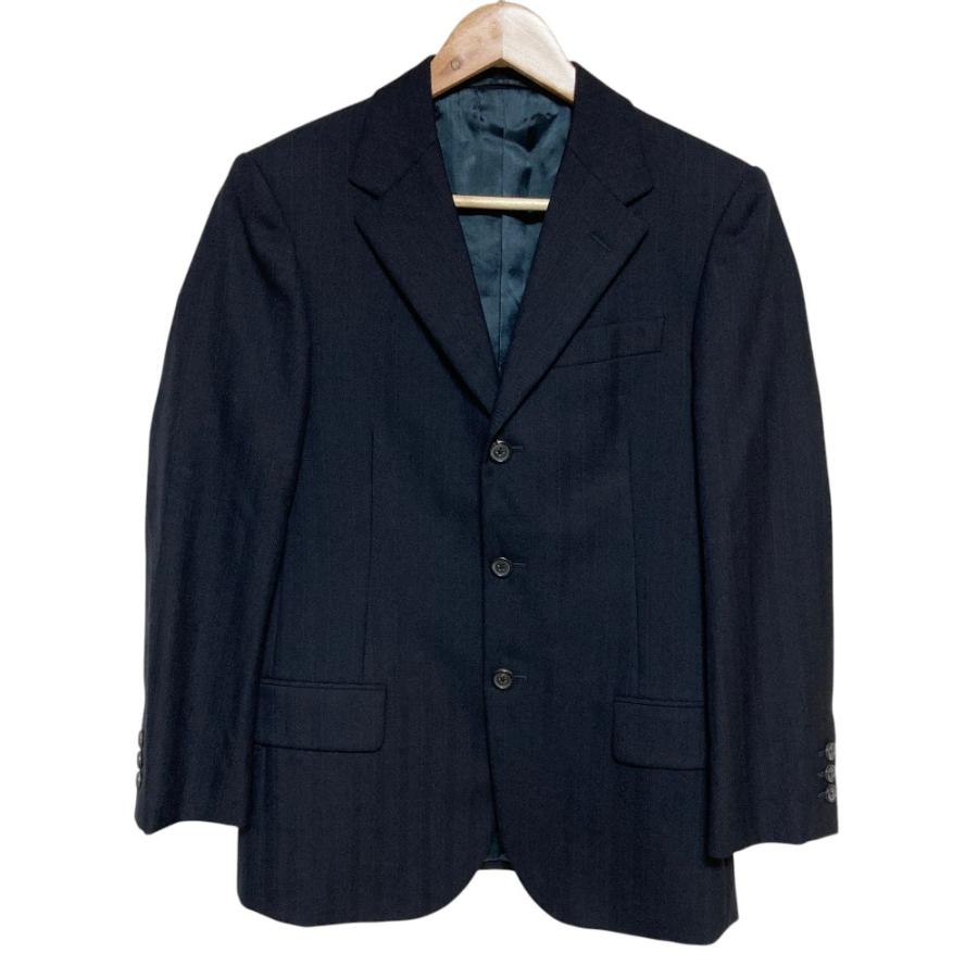 PRADA コットン スーツ イタリア製 ブラック 46R メンズ PRADA コットン スーツ イタリア製 ブラック 46R