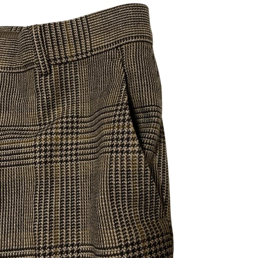 TOM FORD（トムフォード） ウールカシミヤ グレンチェック スラックス