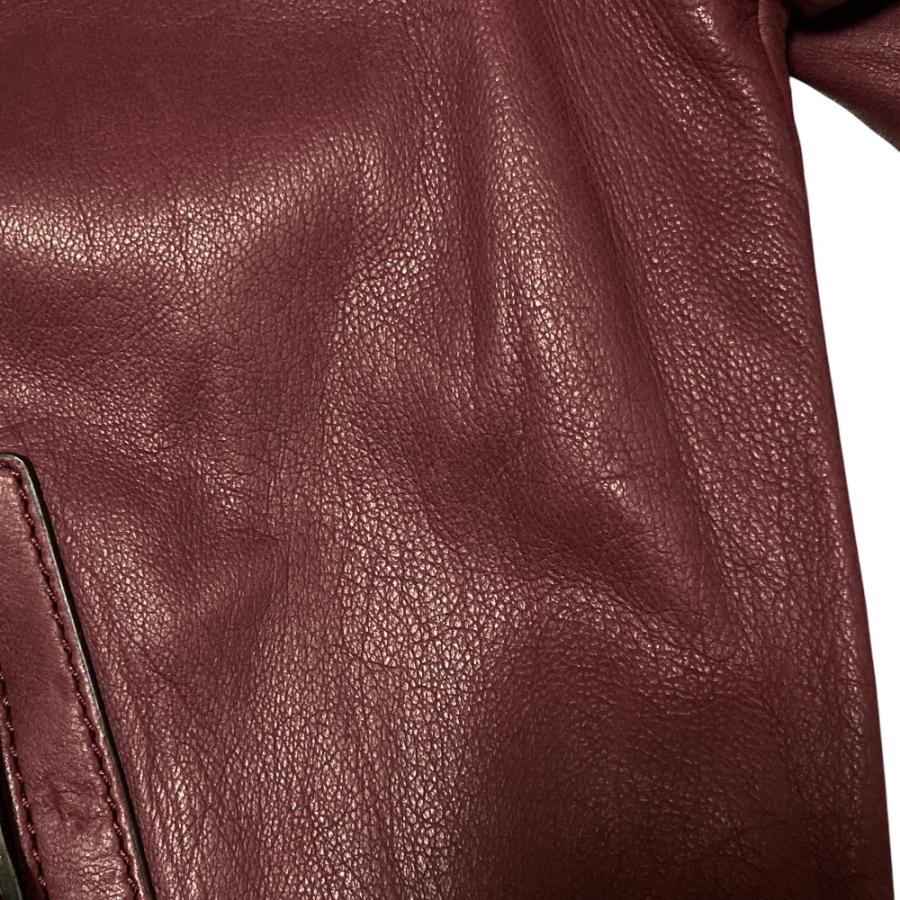 COACH（コーチ） 美品 ラムレザー シングルライダースジャケット S