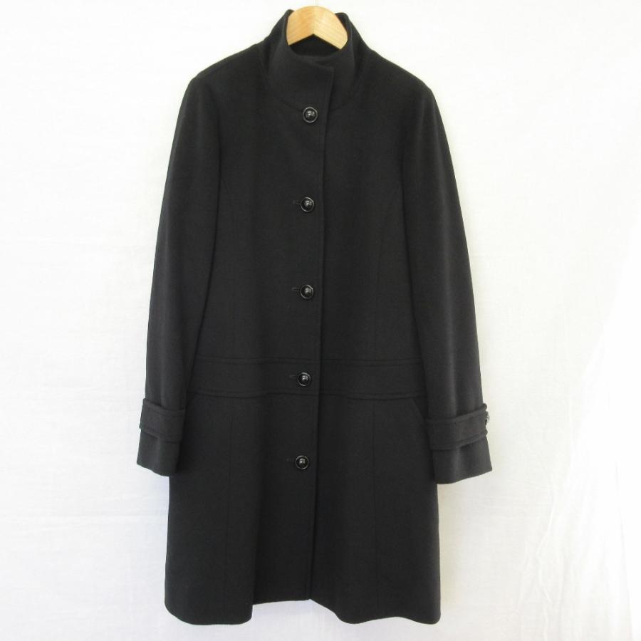 Leilian（レリアン） 美品 カシミア100％ スタンドカラー ロングコート