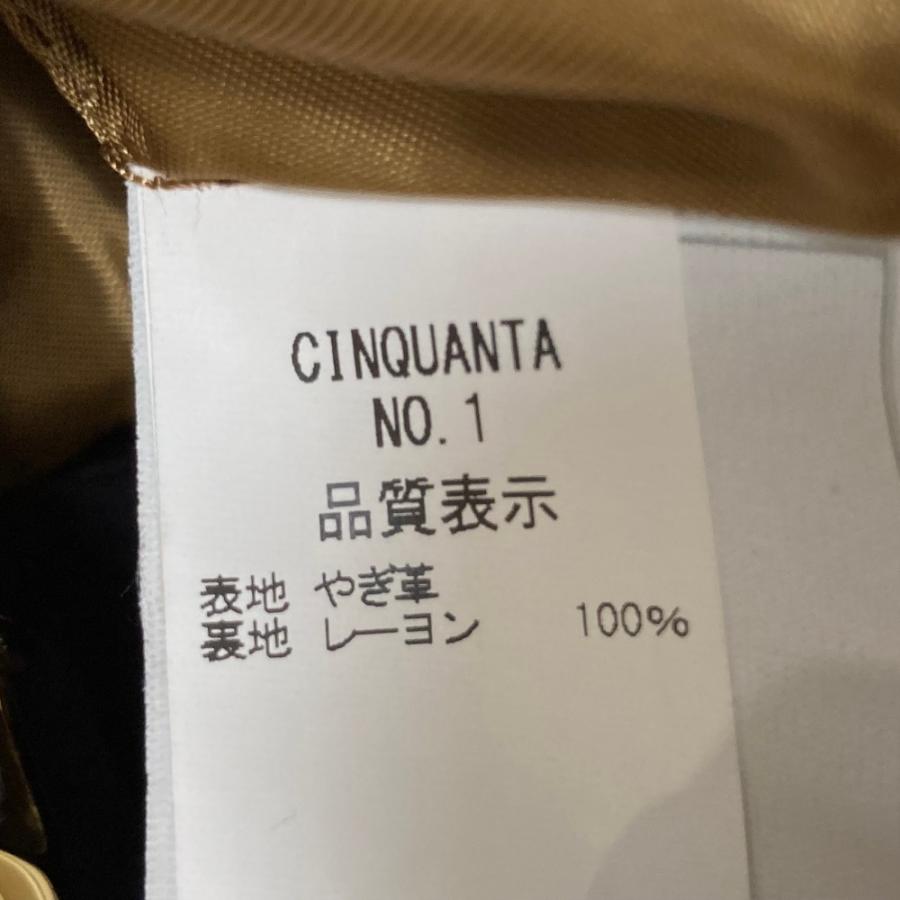 CINQUANTA（チンクワンタ） 美品 チンクアンタ ゴートスキン スエード