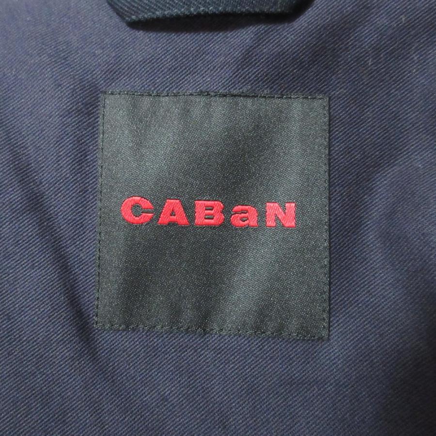 CABaN（キャバン） 美品 定番モデル ウールギャバジン スタンドカラー