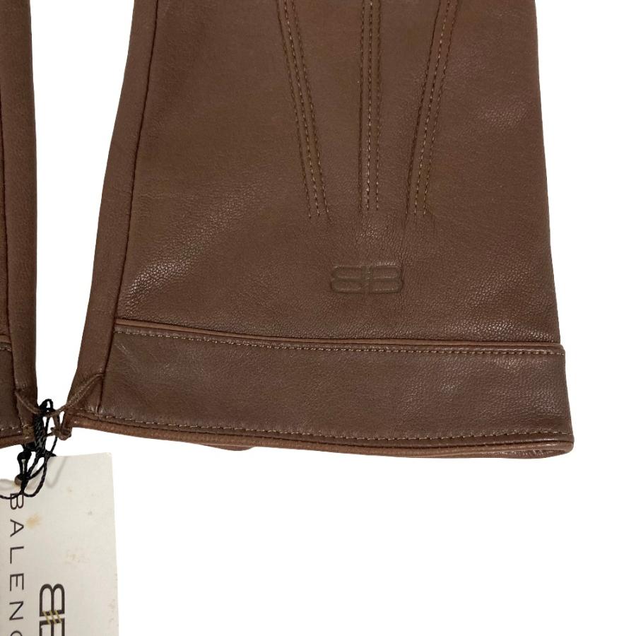 BALENCIAGA（バレンシアガ） 未使用 ラムレザー グローブ 手袋 25cm