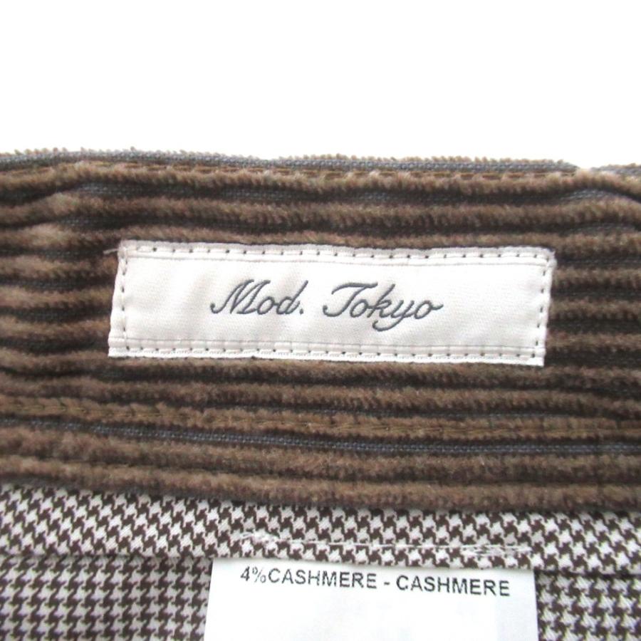 美品 RICHARD J.BROWN リチャードジェイブラウン コットン カシミヤブレンド コーデュロイパンツ W33 ブラウン メンズ 古着 中古 USED 美品 RICHARD J.BROWN リチャードジェイブラウン コットン カシミヤ