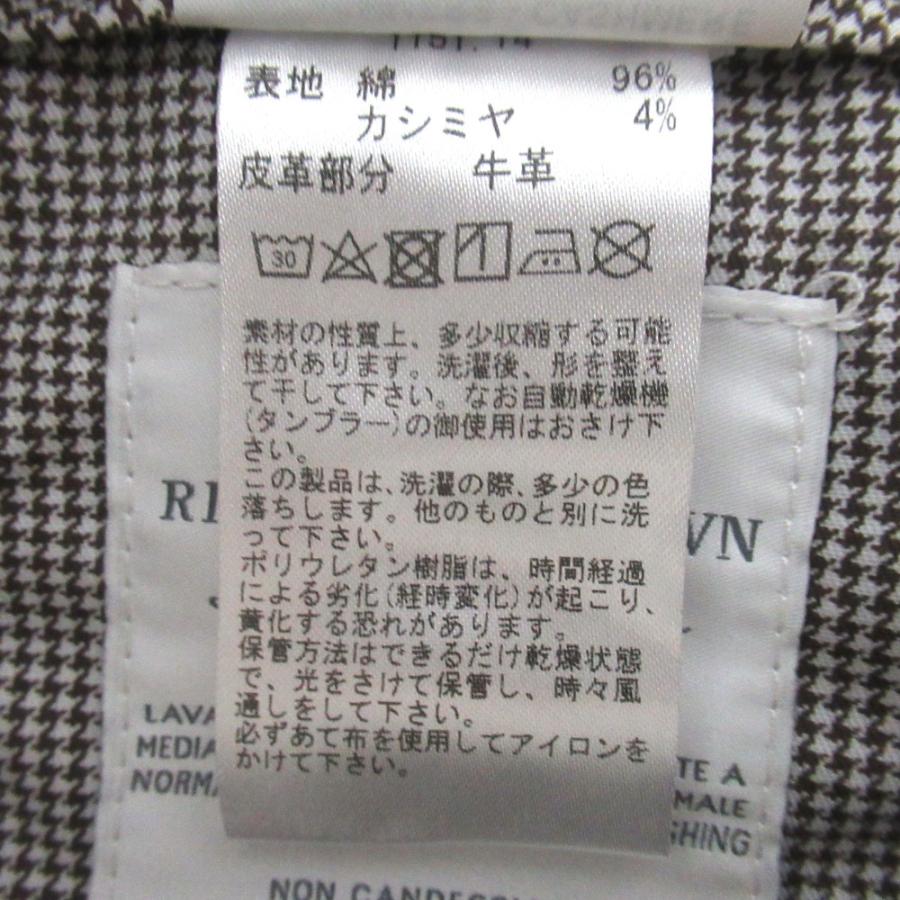 美品 RICHARD J.BROWN リチャードジェイブラウン コットン カシミヤ