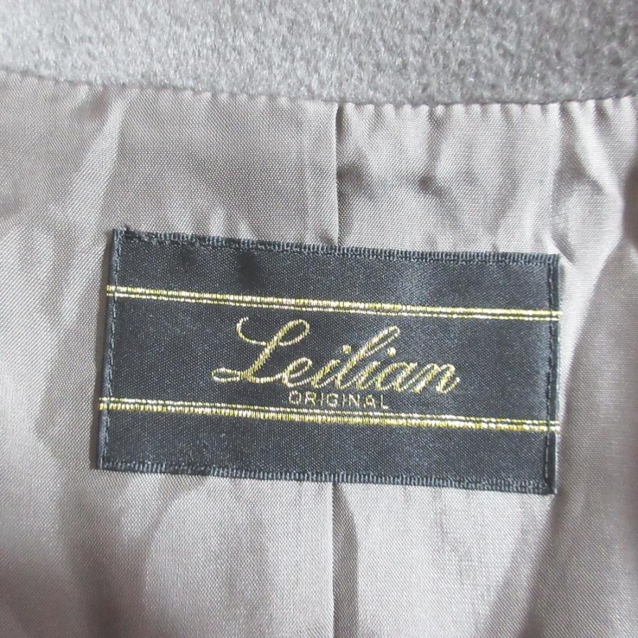 Leilian（レリアン） 良品 ロロピアーナ カシミヤ100％ ショールカラー