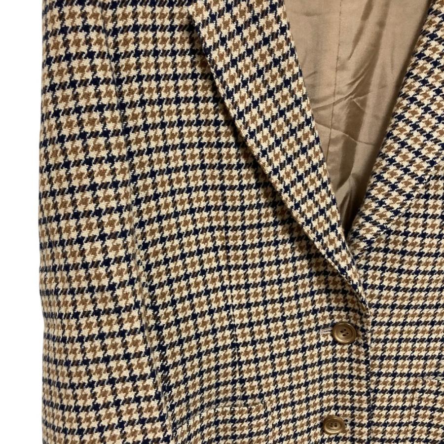 Aquascutum ペイズリー柄 テーラードジャケット レディース 古着 中古 