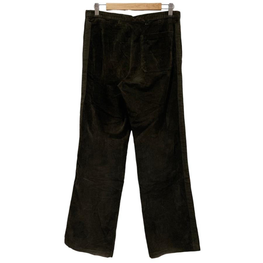 Dries Van Noten ドリスヴァンノッテン サイドライン ベルベットパンツ 46 ブラウン メンズ 古着 中古 USED DRIES VAN NOTEN（ドリス ヴァン ノッテン） サイドライン ベルベット