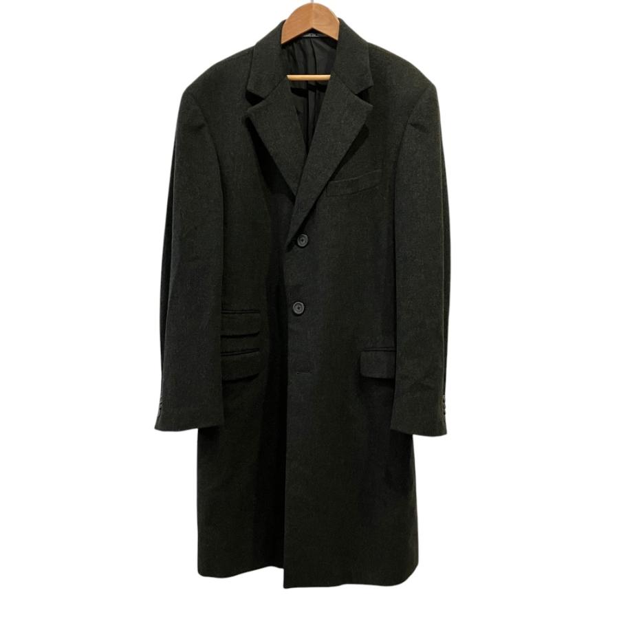 GIANNI VERSACE 美品 ジャンニヴェルサーチ ウールカシミヤ チェスター