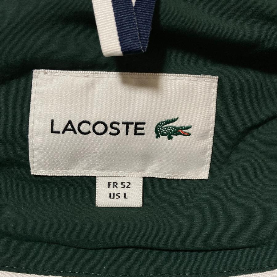 LACOSTE（ラコステ） 美品 フェイクファーフード付き ダウンコート 