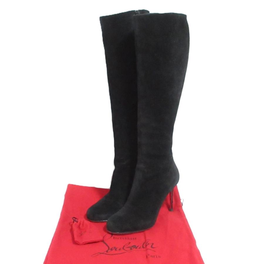 Christian Louboutin（クリスチャンルブタン） スエードレザー サイド