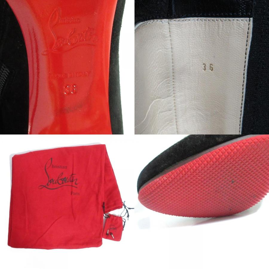 Christian Louboutin（クリスチャンルブタン） スエードレザー サイド