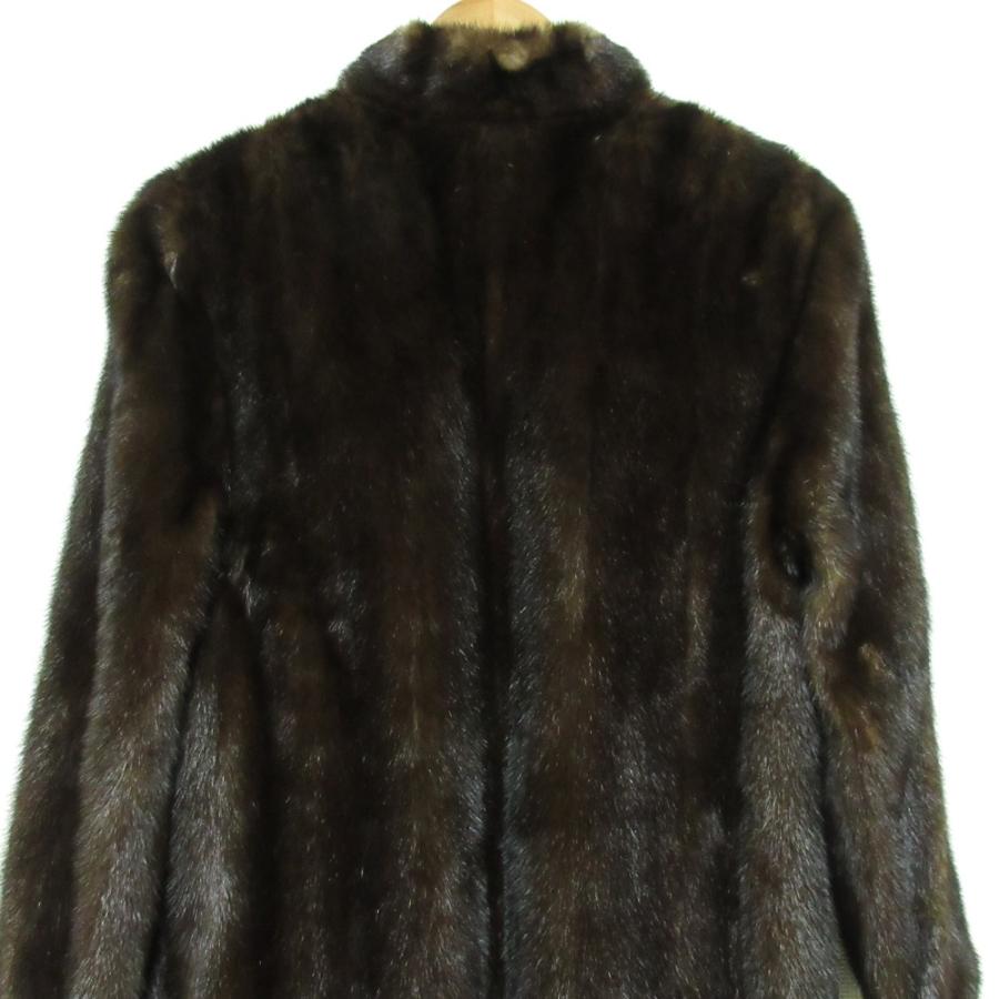 良品 EMBA エンバ ミンクファー ハーフコート ジャケット 毛皮 サイズ 