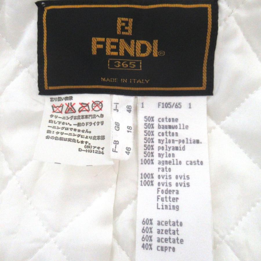 FENDI（フェンディ） 美品 ヴィンテージ ズッカ柄ジャガード フェイク