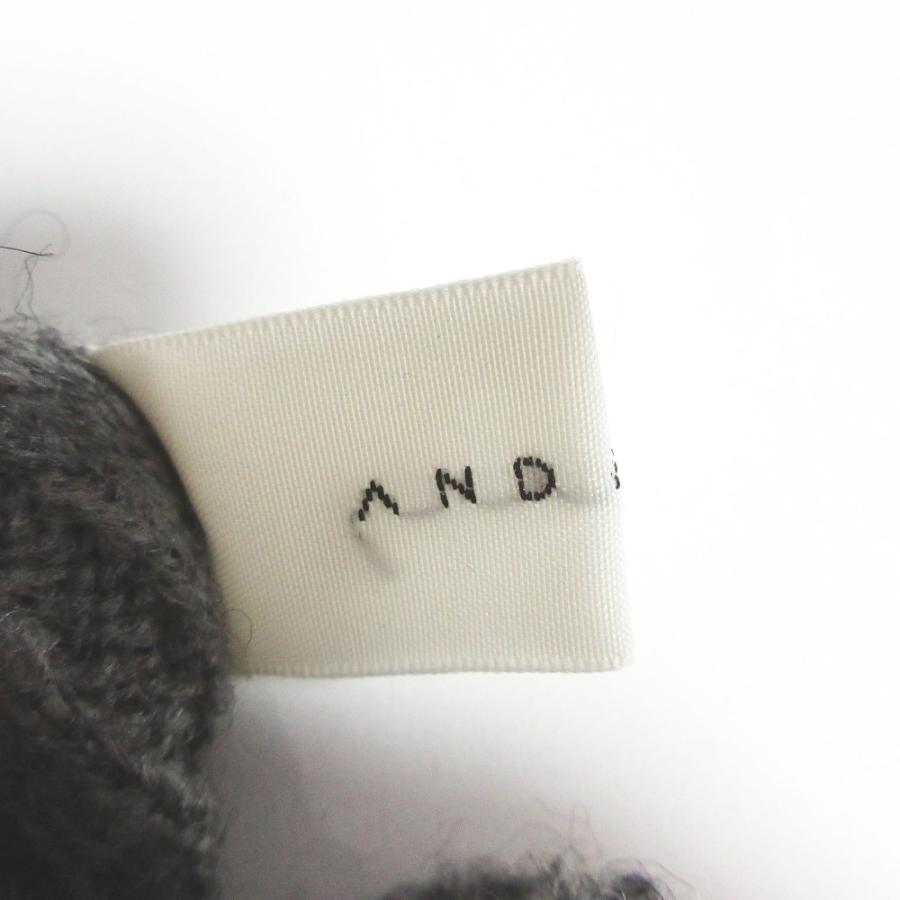 美品 andmary アンドマリー Cameo knit set cardigan リブニット