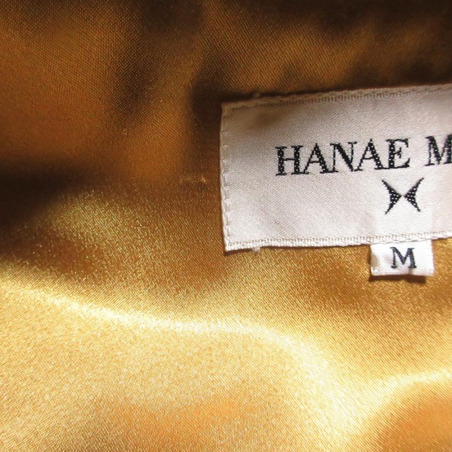 HANAE MORI（ハナエモリ） 美品 フラワージャガード スタンドカラー 