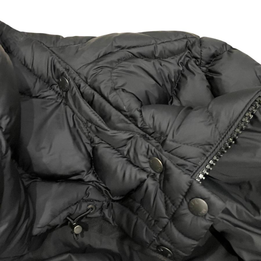 美品 MONCLER モンクレール MORANDIERES フーデッド キルティング ダウンジャケット サイズ5 ブラック メンズ 古着 中古 USED MONCLER（モンクレール） 美品 MORANDIERES フーデッド キルティング