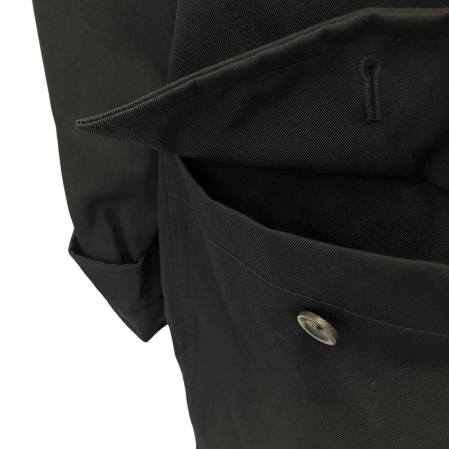 EMPORIO ARMANI 良品 エンポリオアルマーニ ウールナイロン トレンチ