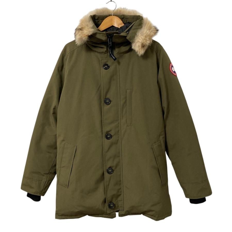   カナダグース CHATEAU PARKA シャトーパーカ ダウンコート 3426M サイズL/G カーキ メンズ 古着 中古 USED CANADA GOOSE（カナダグース） CHATEAU PARKA シャトーパーカ ダウン