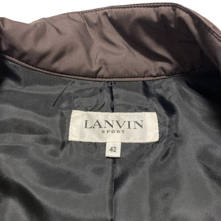 LANVIN SPORT（ランバンスポール） 良品 中綿 ジップアップ スイング 