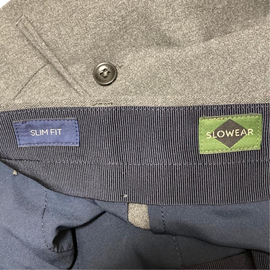 INCOTEX（インコテックス） 美品 SLOWEAR スリムフィット スラックス