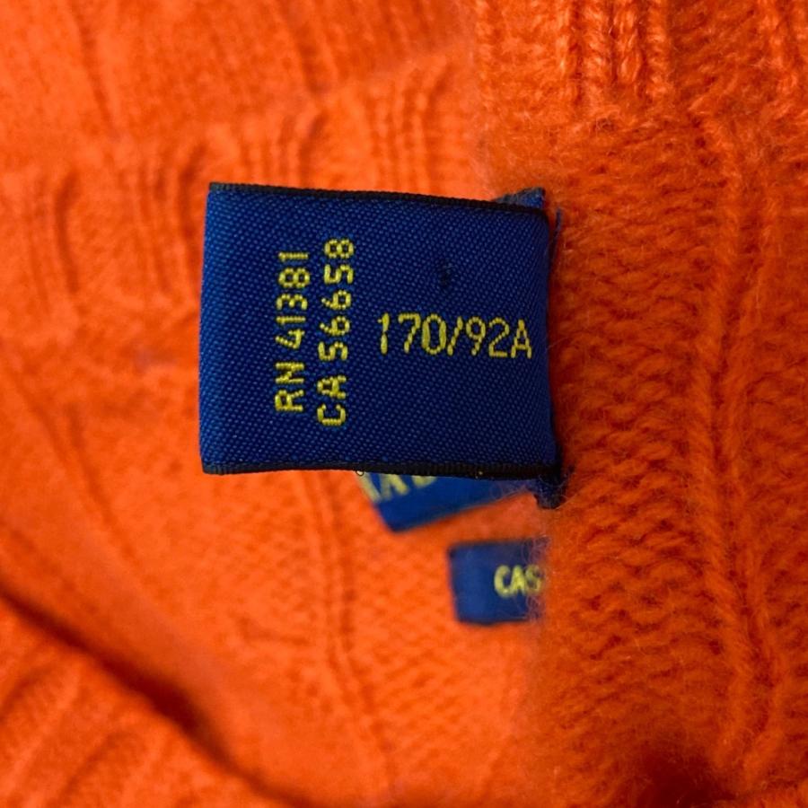 良品 POLO RALPH LAUREN ポロラルフローレン カシミヤ100％ ケーブル