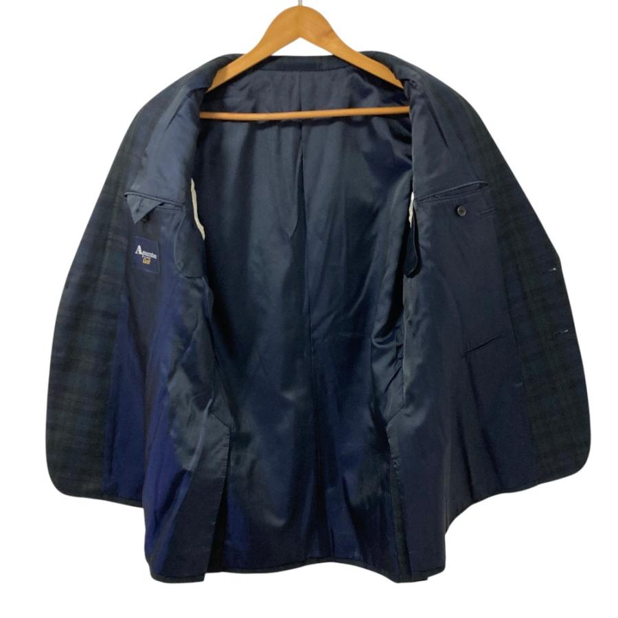 Aquascutum（アクアスキュータム） 良品 エンブレムロゴ ブラック