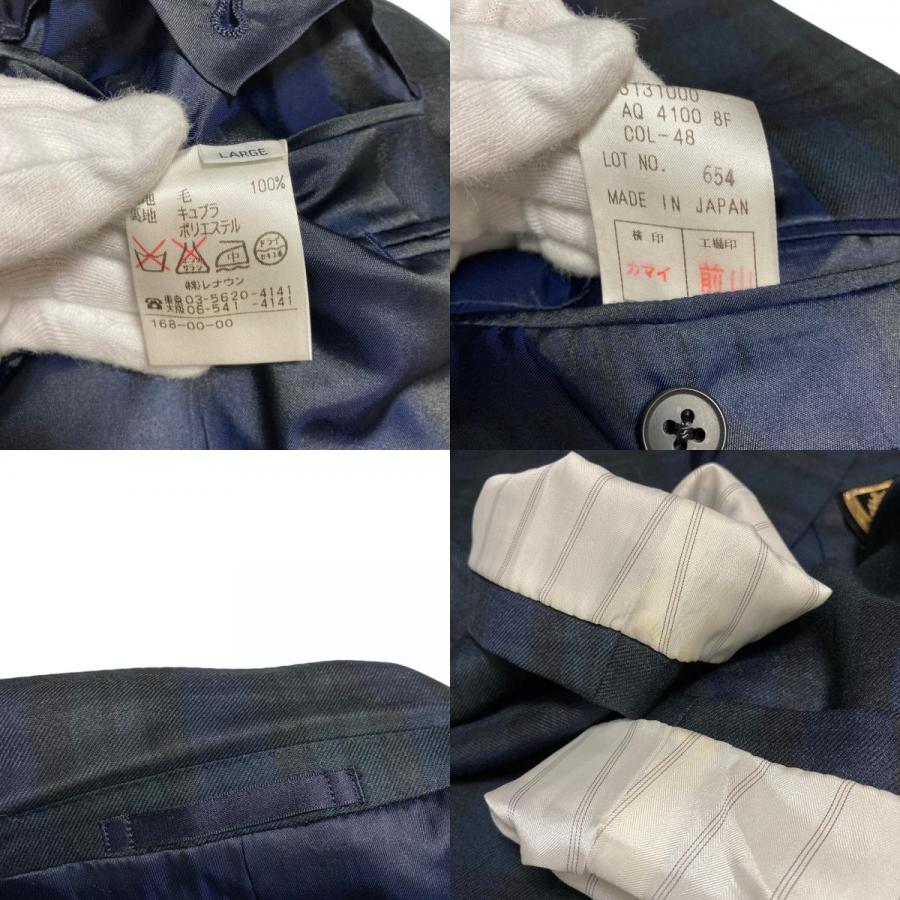 Aquascutum（アクアスキュータム） 良品 エンブレムロゴ ブラック