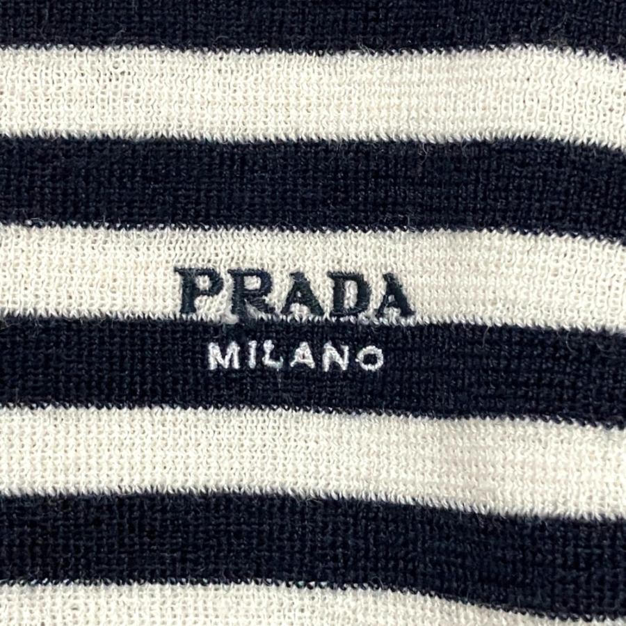 PRADA ホワイト ハイネック トップス PRADA ホワイト ハイネック