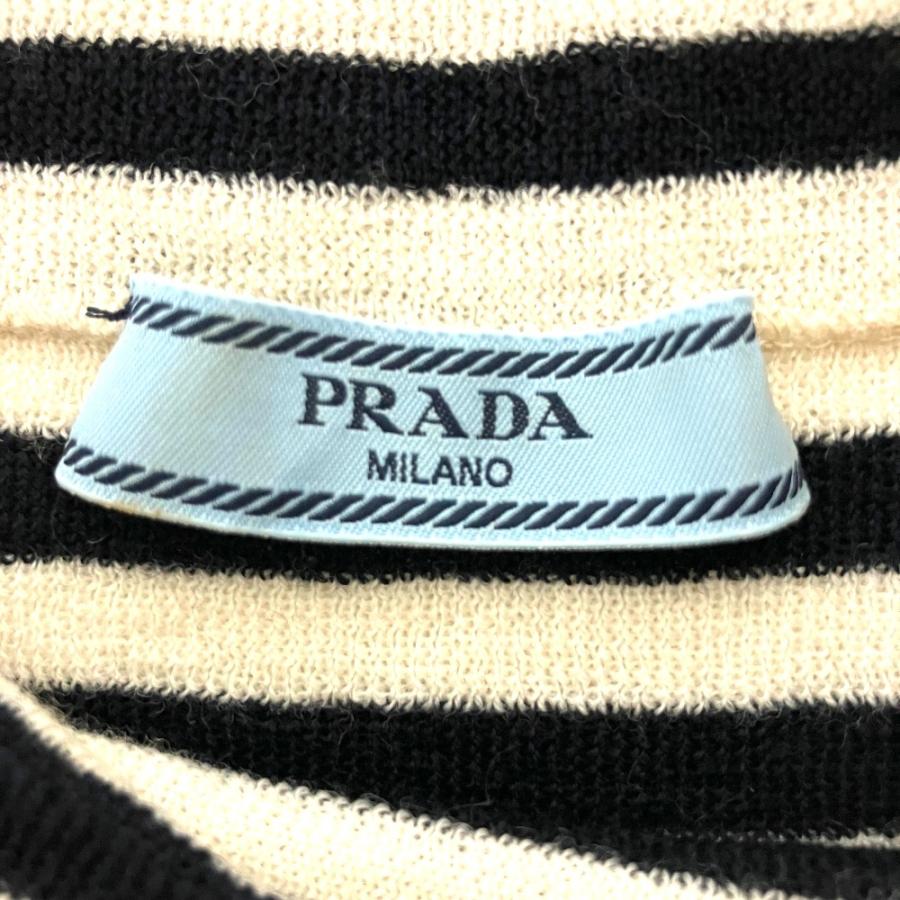 PRADA ホワイト ハイネック トップス PRADA ホワイト ハイネック