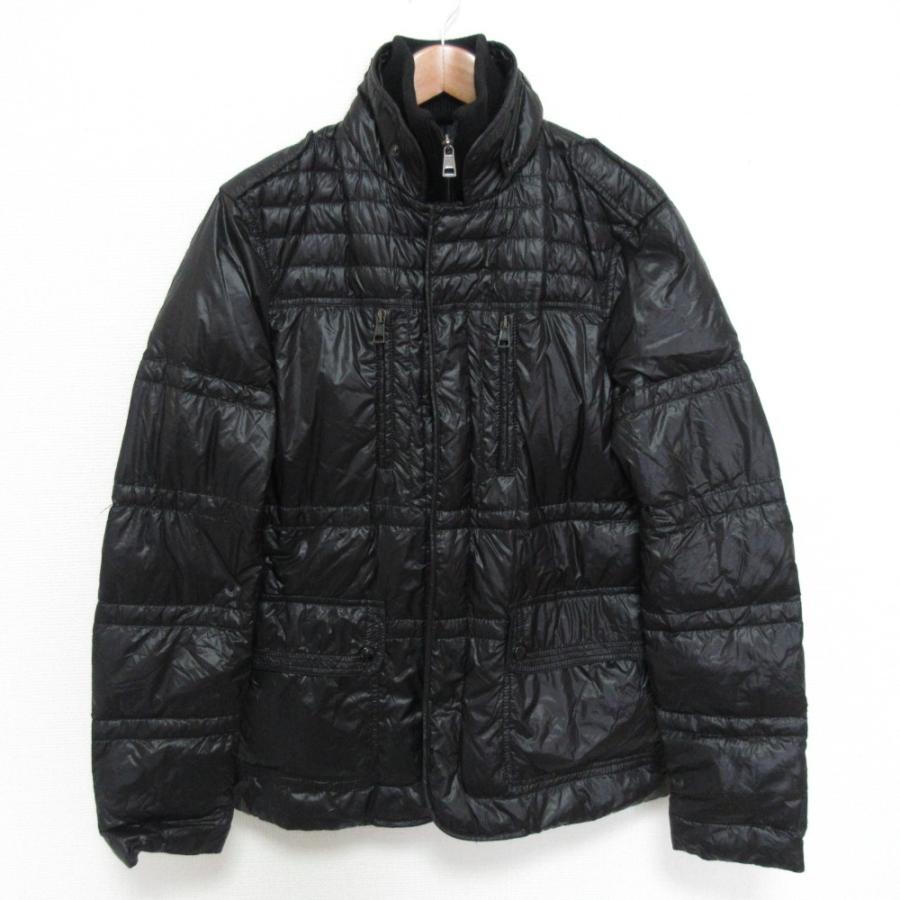 MONCLER モンクレール DUBBO レイヤード ダウンジャケット サイズ1 ブラック メンズ 古着 中古 USED MONCLER（モンクレール） DUBBO レイヤード ダウンジャケット サイズ1