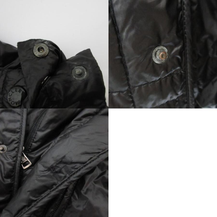 MONCLER モンクレール DUBBO レイヤード ダウンジャケット サイズ1 ブラック メンズ 古着 中古 USED MONCLER（モンクレール） DUBBO レイヤード ダウンジャケット サイズ1
